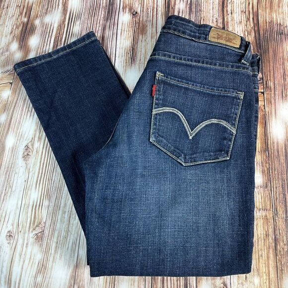 Levi's Denim - Levi's MID RISE SKINNY Womens Size 6 Blue Mid Rise Jeans Denim Pants 28X30